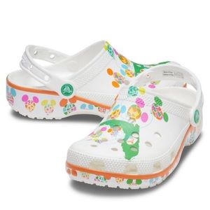 Walt‎ Disney World 50th Anniversary Vault Balloons Florida Clog W9/M7